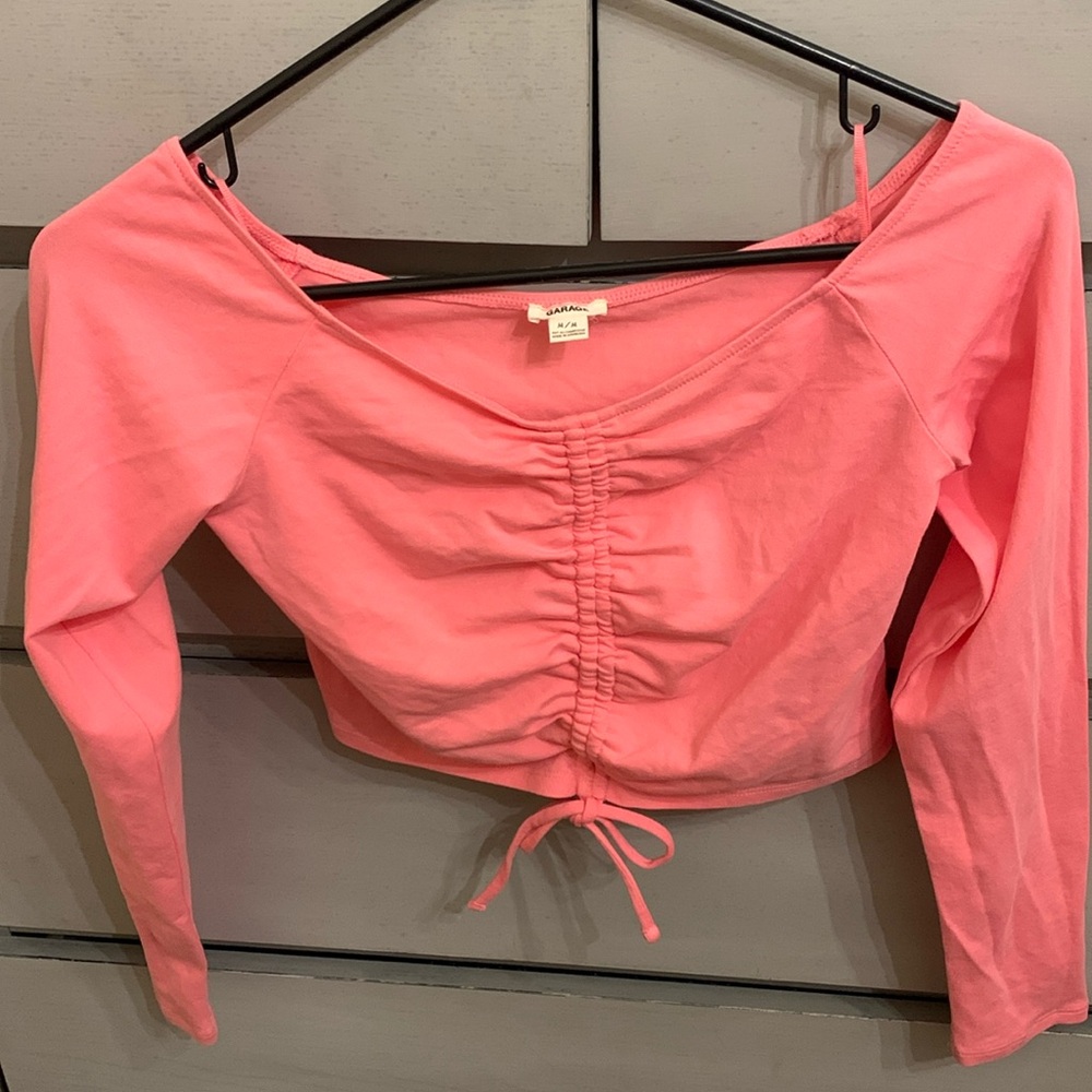 Scrunch Crop Top